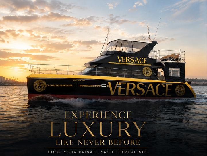 The Versace Yacht — experience luxury like never before